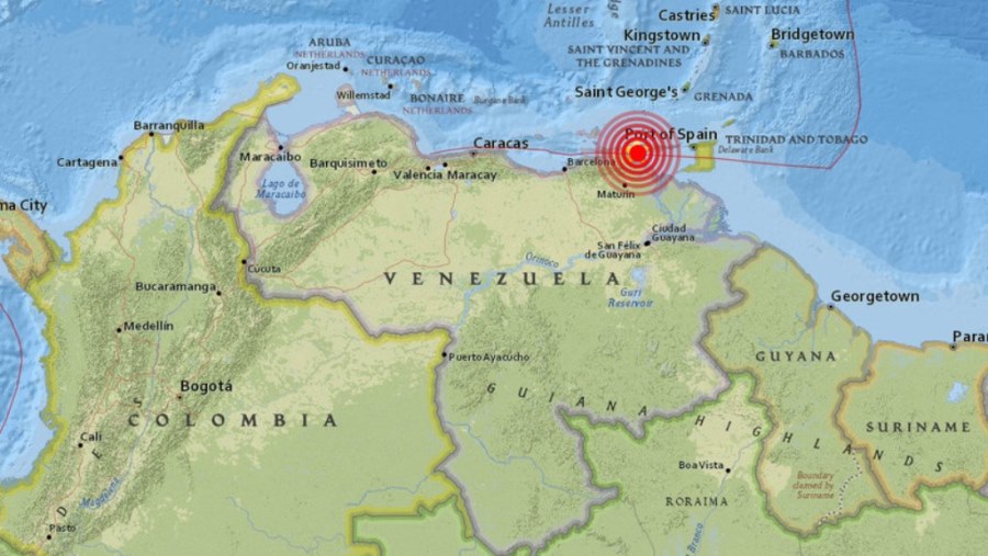 Venezuela registra nuevo temblor de 5,7 en misma región de sismo del