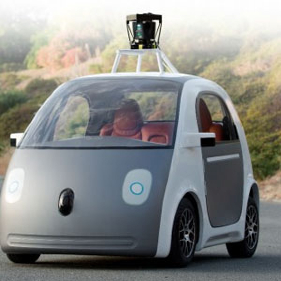 Nuevos vehículos sin conductor de Google pasean por las calles