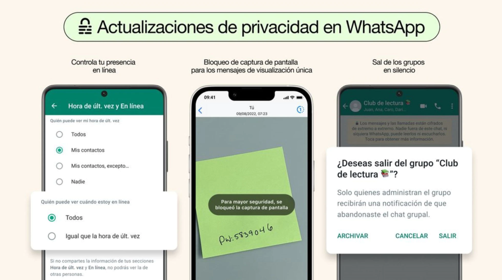 WhatsApp ha anunciado nuevas funcionalidades enfocadas a la seguridad en la aplicación. META (META)