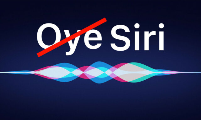 Apple trabaja para eliminar el famoso 'Oye' de 