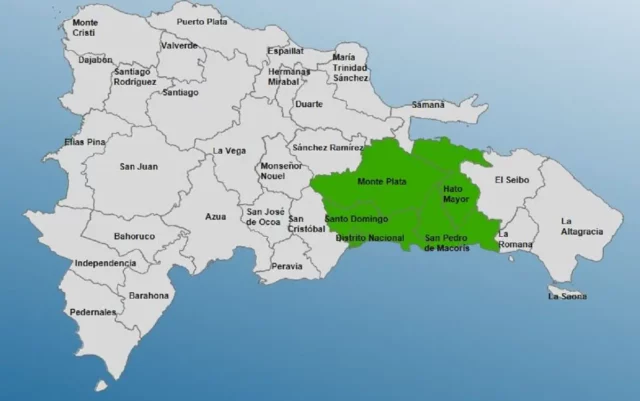 COE emite alerta verde para cuatro provincias por vaguada