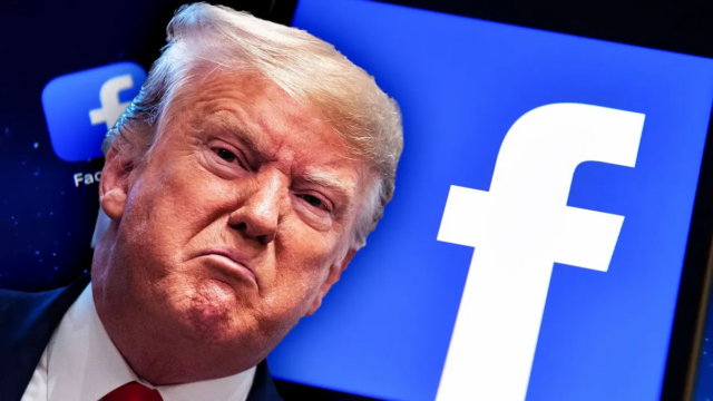 Facebook no planea restablecer por ahora la cuenta de Donald Trump